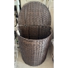 Image 1 : Wicker Laundry Hamper 