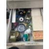 Image 6 : Rolling Metal Tool Chest W/ Industrial Maintenance Tool & Electronics Parts