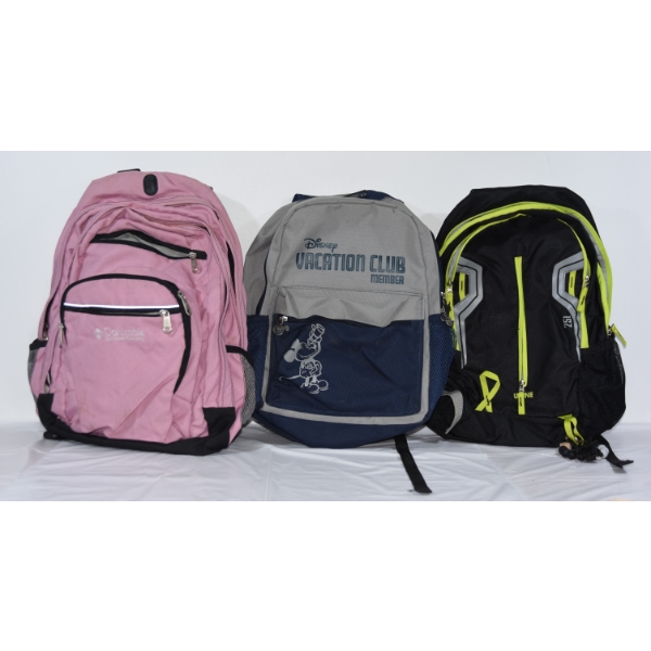 3 Backpacks