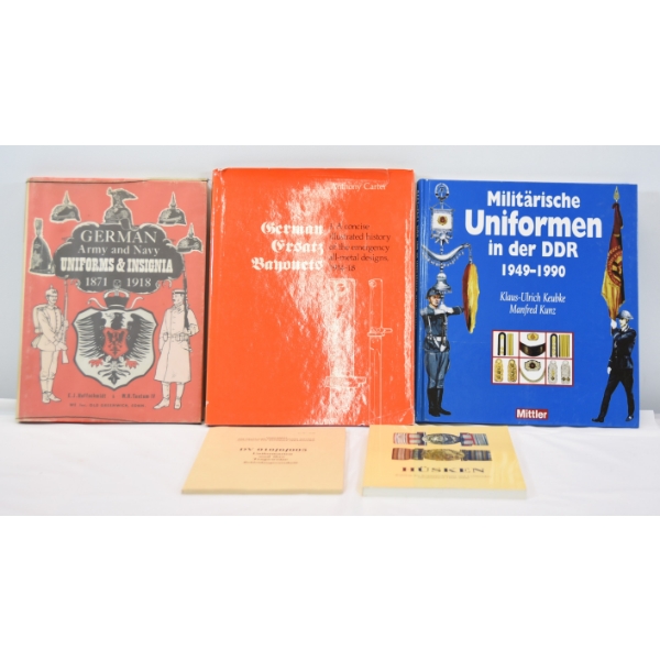 Box Lot German Military Uniform Books 
