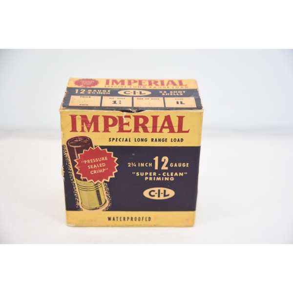 25 Rds. Collector's Imperial 12ga. 2-3/4" #4 Shot Ammunition 
