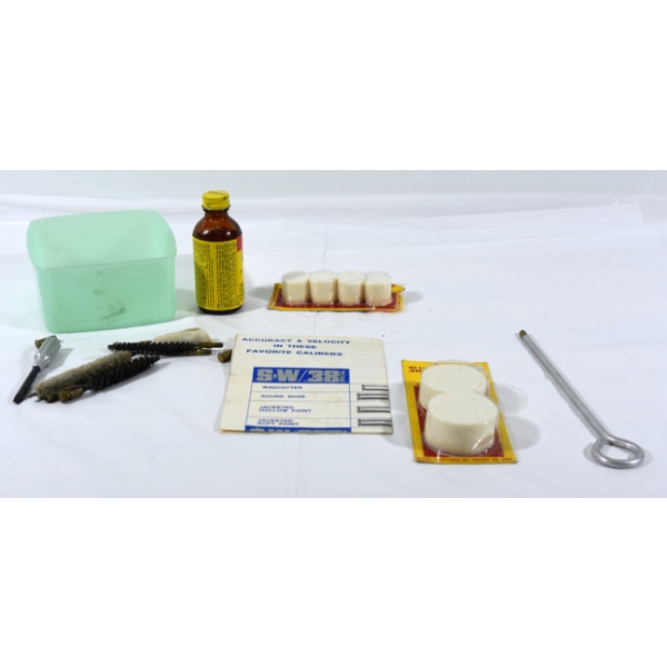 Assorted Firearms Cleaning Related Items