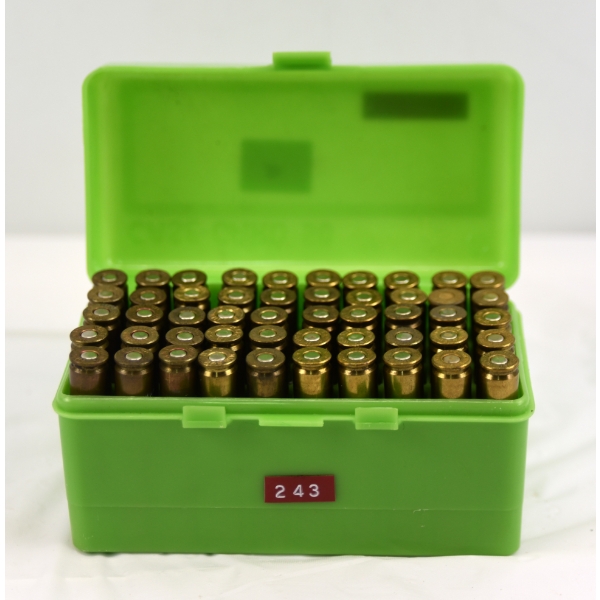 50 Rounds Mixed 243 Caliber Ammunition 