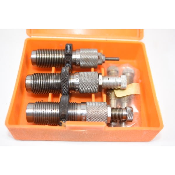 Lyman Carbide 3 die 357/38 set with extra seaters V.G.