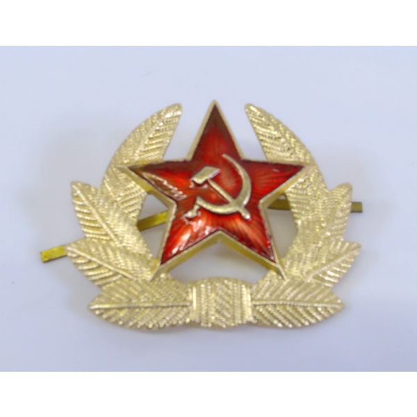 Soviet Cap Badge
