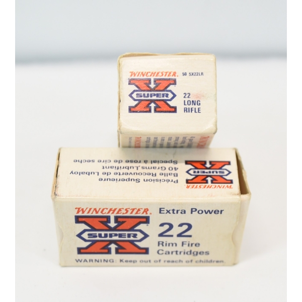 100 Rounds Winchester 22 Long Rifle Ammunition 