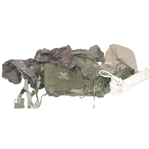 Box Lot Military Field Supplies