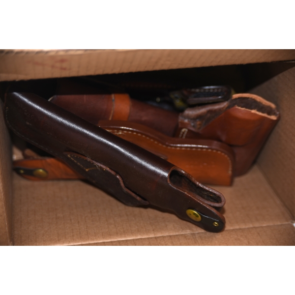 Box Lot Misc. Gun Holsters