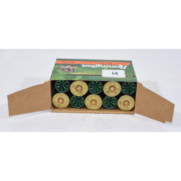 10 Rounds Remington 12 Gauge 3 " #4 Shot Ammunition 