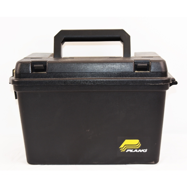 Black Plastic Ammo Can
