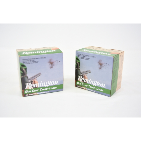 50 Rounds Remington 20 Gauge 2 3/4" #8 Shot Ammunition