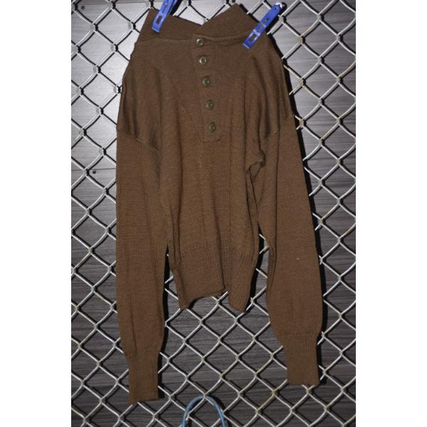  Military Commando Sweater & 5 Button Wool Sweater 