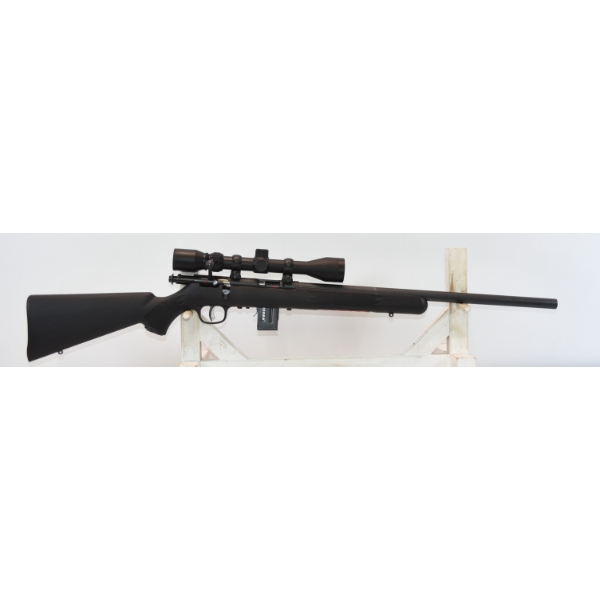 Savage 93R17 Bolt Action .17HMR Caliber Rifle With Scope 