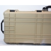 Image 2 : Light Tan Meijia Portable Rolling, Waterproof 2 Rifle Case