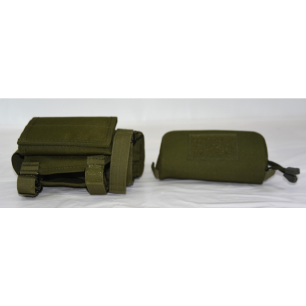 Olive Drab Glasses Case & Rifle Cheek Rest