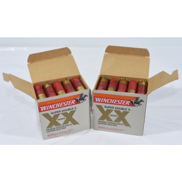 50 Rounds Winchester Super Double X Magnum 12 Gauge 2-3/4" #4 Shot Ammunition 