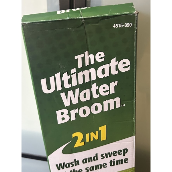 Water Broom & Garden Hose 
