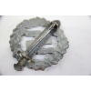 Image 2 : WW II German SA Sports Badge Silver with Makers Mark