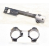 Image 2 : Redfield Rings & Base for Remington 700 Short action N.I.B.