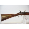 Image 2 : ANTIQUE - Unknown Make Single Shot .40 Caliber Flintlock Reproduction Rifle 