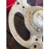 Image 3 : Vintage Cast Iron 3-Spoke Wheel Hub / Centre with Bearing Cap, Possibly IH