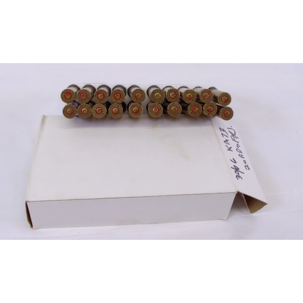 20 Rounds 30/06 F.M.J. 1973 Ammunition 
