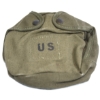 Image 1 : Round Canvas Canteen  Cover