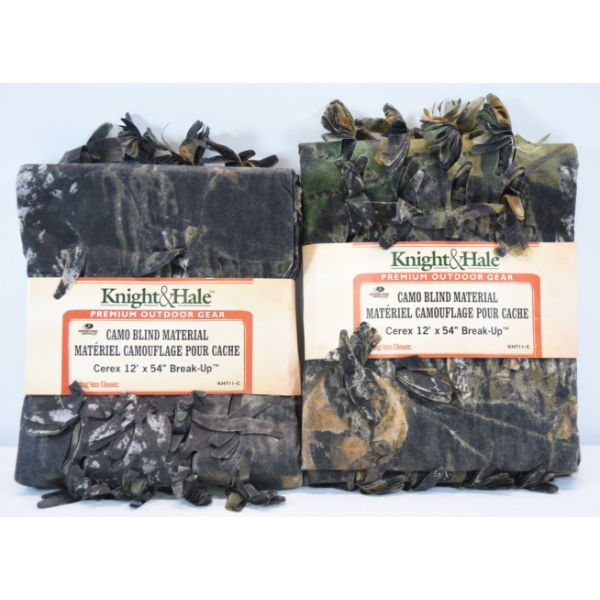 2 Knight & Hale Camo Hunting Blind Material