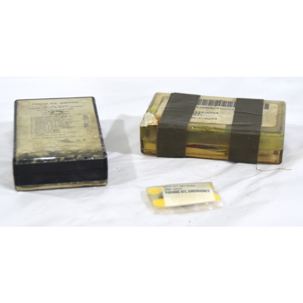 Two Fishing Kits and Emergency Fishing Kit