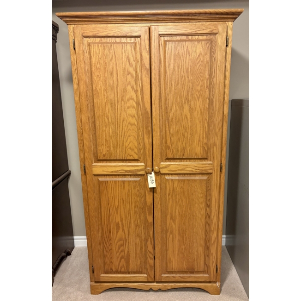 Wooden Oak Wardrobe