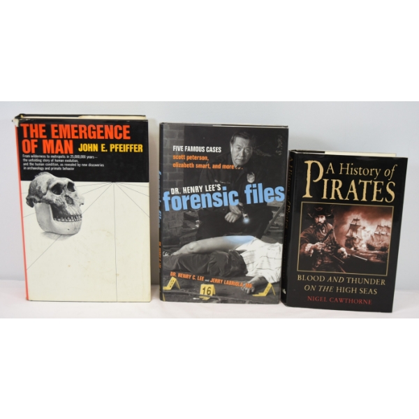 Box Lot Forensic & Pirate Books