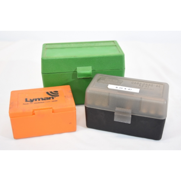 Box Lot Ammo Cases & Ammunition