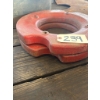 Image 1 : Pair of Red Cast Iron Tractor Wheel Weights