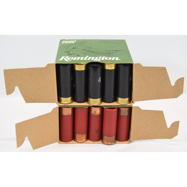 50 Rounds Assorted Brands 12 Gauge 2-3/4" #4 Shot Ammunition