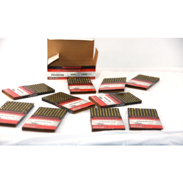 1000 Winchester Components Small Pistol Primers 