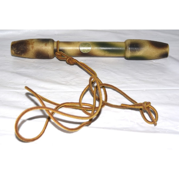 Vintage Big River Goose Game Calls 10" Camo Goose Flute Call
