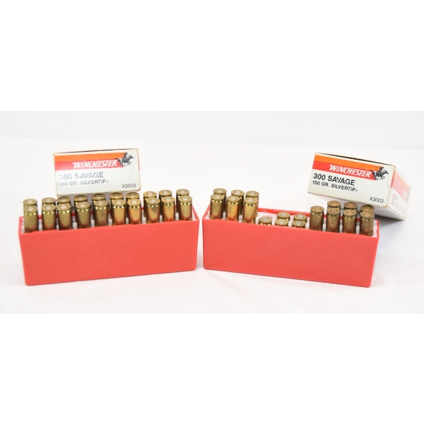 33 Rounds Winchester Super X 300 Savage Caliber Ammunition