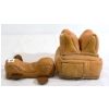 Image 3 : Leather Rifle Shooting Rest Bags Front & Rear Benchrest Sandbags Hunting Range
