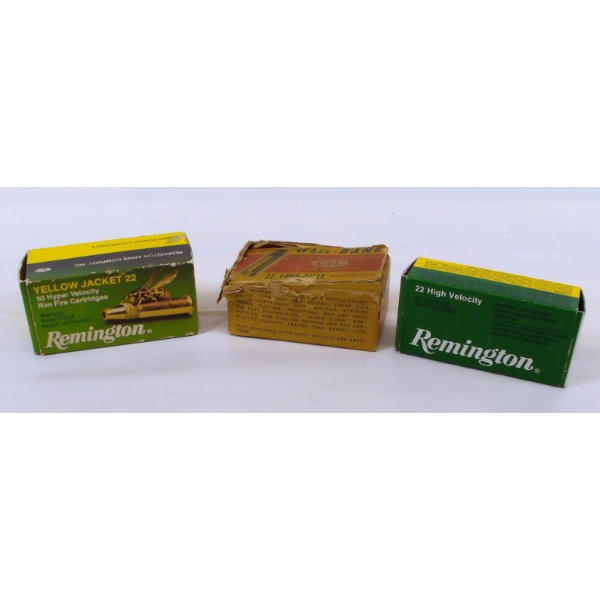 Box Lot Mixed 22cal. Ammunition