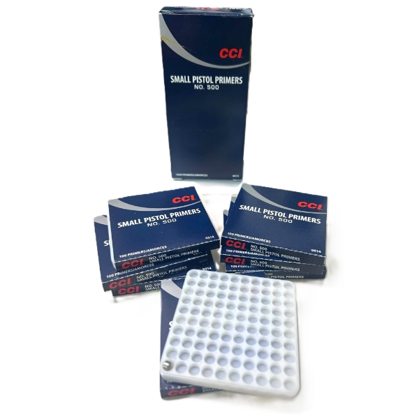 601 Pieces CCI Small Pistol Primers No. 500
