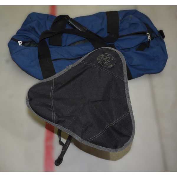 Tripod Chair & Mountain Equipment Co-op Equipment Bag