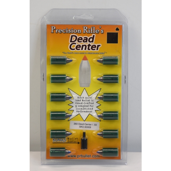12 Precision Rifle's Dead Center .50 cal. 300 gr. Bullet & Sabots
