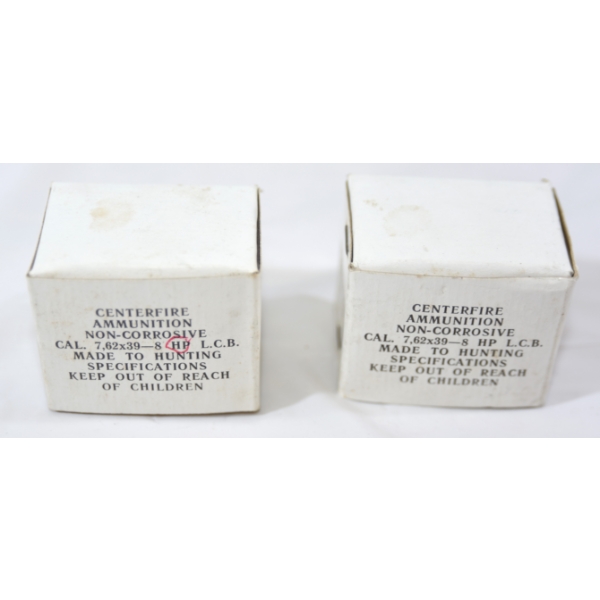 40 Rounds Russian 7.62 x 39mm H.P Ammunition 