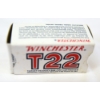 Image 2 : 50 Rounds Winchester T22 Target Velocity Rim Fire Ammunition 