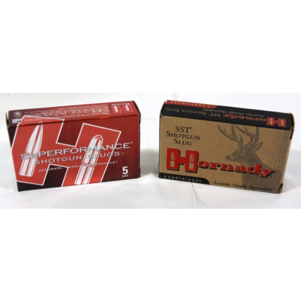 10 Rounds Hornady Shot Gun 12 Gauge 2 3/4" 300 Grain Ammunition 