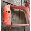 Image 1 : Vintage Red Tractor Front Grille Shell / Surround with Latch, Possibly Farmall