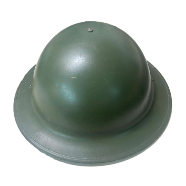 Canadian MK II Brodic Helmet Canadian Motor lamp Co. Windsor Stamp Helmet With Liner 
