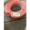 Image 3 : Pair of Red Cast Iron Tractor Wheel Weights