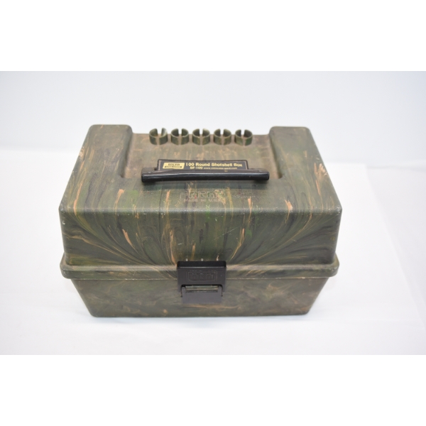 MTM SF-100 Shotgun Ammunition Box - Holds 100 Rounds