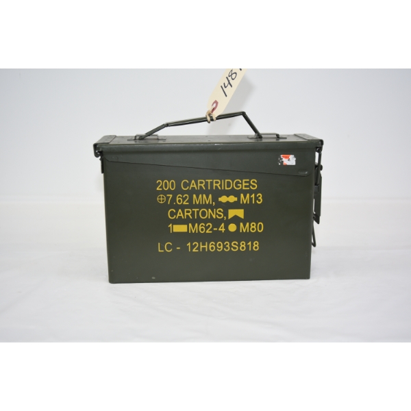 Green Metal Ammo Can